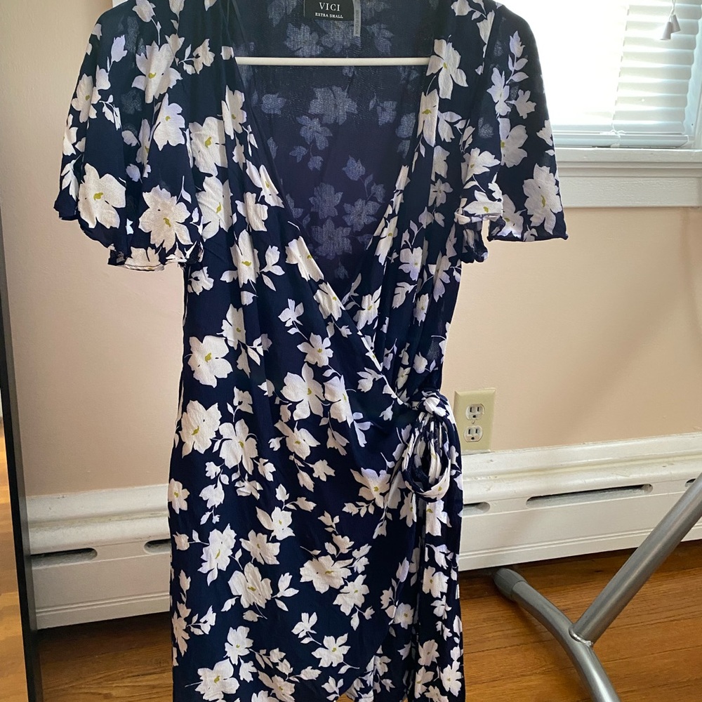 Vici wrap dress